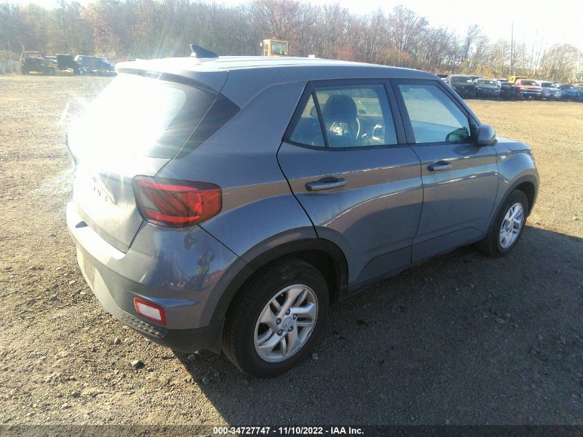 2022 HYUNDAI VENUE SE VIN: KMHRB8A31NU142961