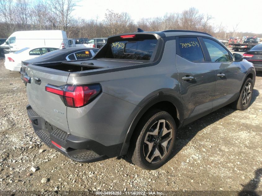 2022 HYUNDAI SANTA CRUZ LIMITED VIN: 5NTJEDAF9NH000509
