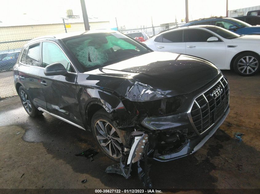 2021 AUDI Q5 PREMIUM VIN: WA1AAAFY8M2032235