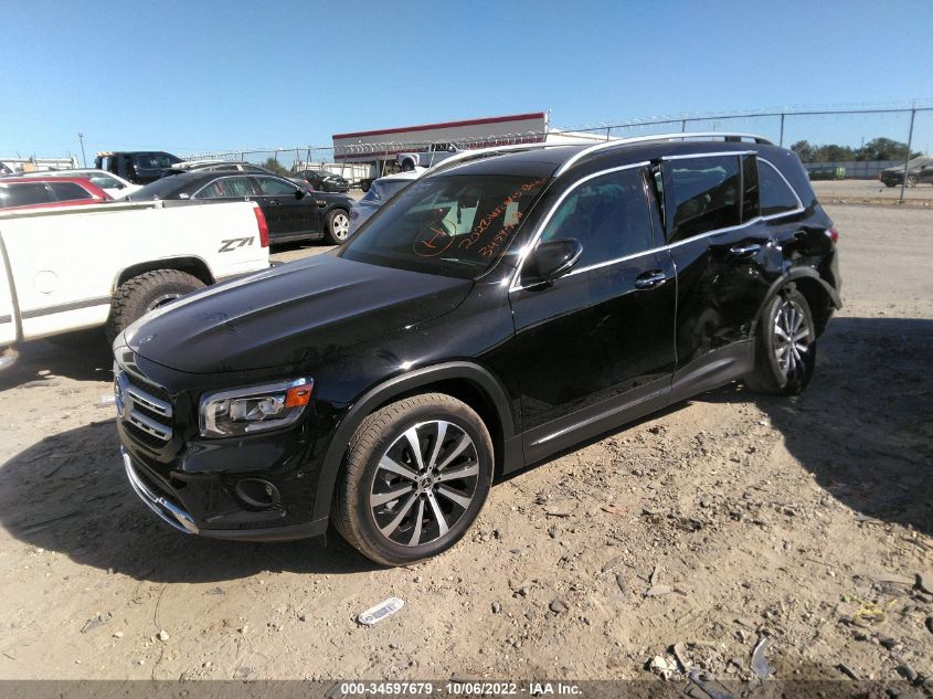 2021 MERCEDES-BENZ GLB GLB 250 VIN: W1N4M4GB6MW106940