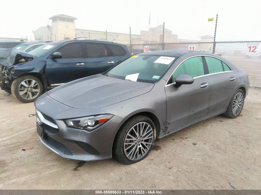 2022 MERCEDES-BENZ CLA CLA 250 VIN: W1K5J4GB2NN249790