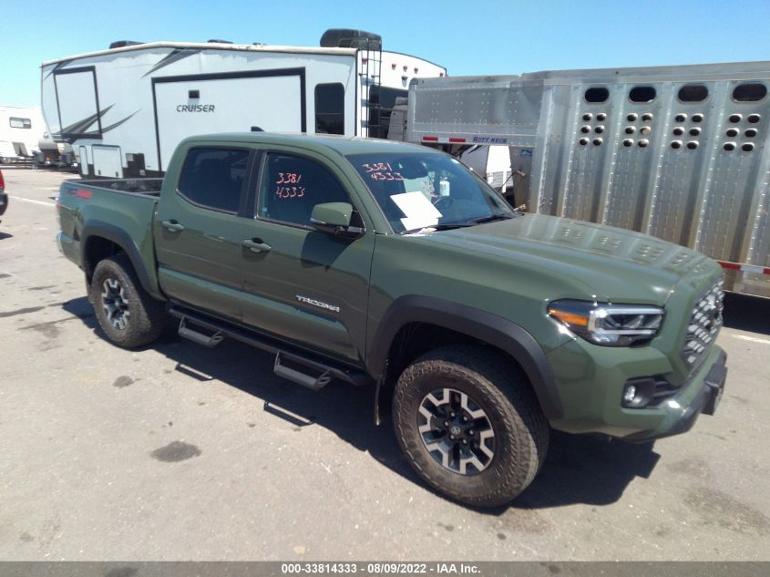 2022 TOYOTA TACOMA 4WD SR/SR5/TRD SPORT VIN: 3TMCZ5AN5NM488554