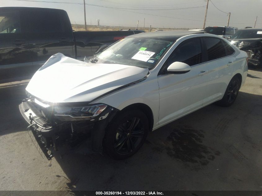 2022 VOLKSWAGEN JETTA SE VIN: 3VW7M7BU6NM016068