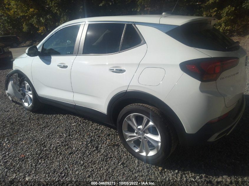 2021 BUICK ENCORE GX PREFERRED VIN: KL4MMBS21MB179704