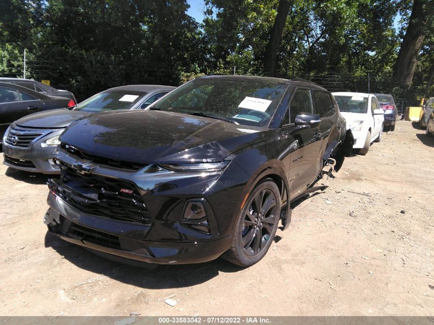 2022 CHEVROLET BLAZER RS VIN: 3GNKBKRS1NS142349