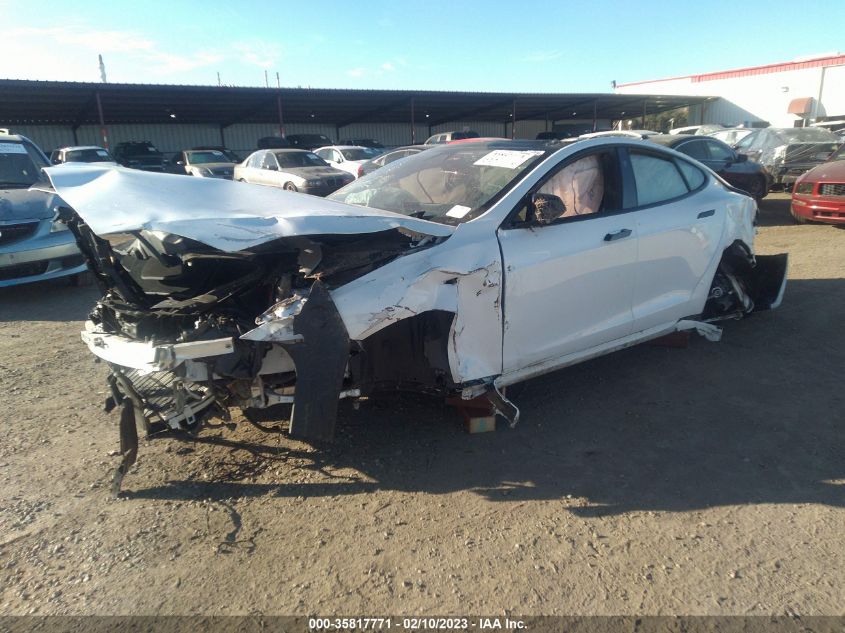 2022 TESLA MODEL S PLAID VIN: 5YJSA1E65NF473992