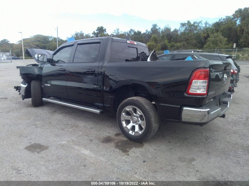 2021 RAM 1500 BIG HORN VIN: 1C6RREFG8MN811284