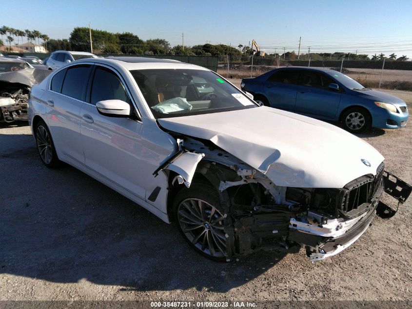 2022 BMW 5 SERIES 530I VIN: WBA53BH09NWX50432