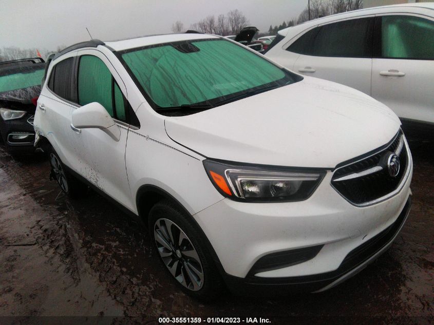 2021 BUICK ENCORE PREFERRED VIN: KL4CJESB7MB347691