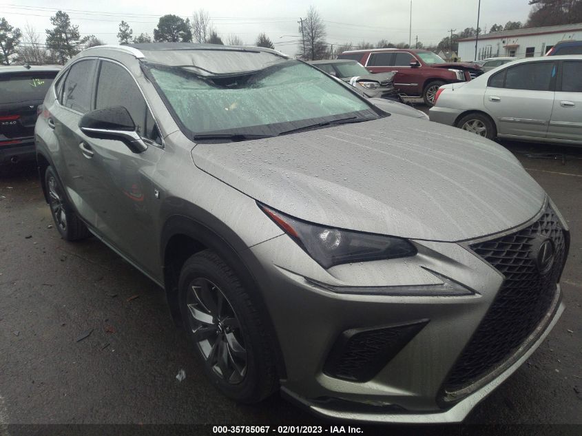 2021 LEXUS NX NX 300 F SPORT VIN: JTJSARBZ5M2193632