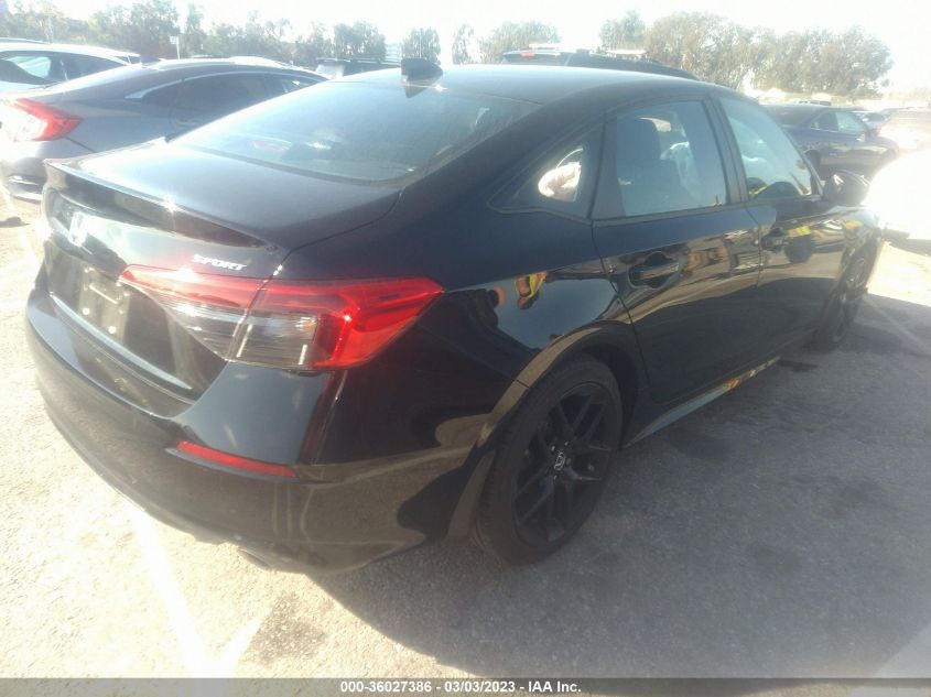 2023 HONDA CIVIC SEDAN SPORT VIN: 2HGFE2F57PH503574