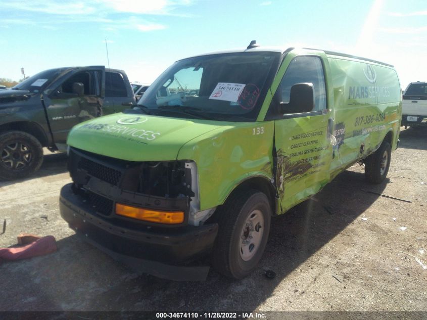 2020 CHEVROLET EXPRESS CARGO VAN VIN: 1GCWGBFP0L1139372