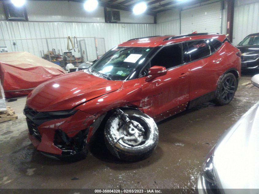 2021 CHEVROLET BLAZER LT VIN: 3GNKBHRS7MS565843