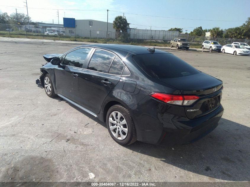 2022 TOYOTA COROLLA LE VIN: JTDEPMAE6NJ213006