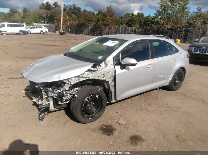 2020 TOYOTA COROLLA LE VIN: 5YFEPRAE7LP088782