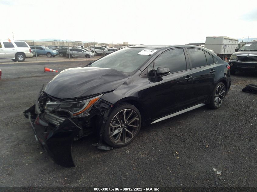 2020 TOYOTA COROLLA SE/NIGHTSHADE VIN: JTDS4RCE5LJ042459