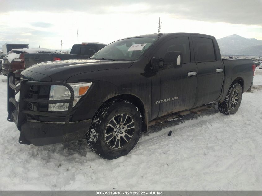 2020 NISSAN TITAN SV VIN: 1N6AA1ED2LN503696