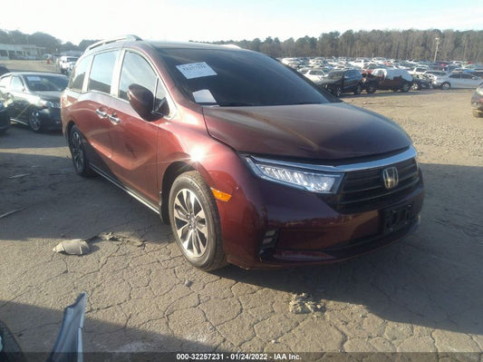 2021 HONDA ODYSSEY EX-L VIN: 5FNRL6H72MB002729