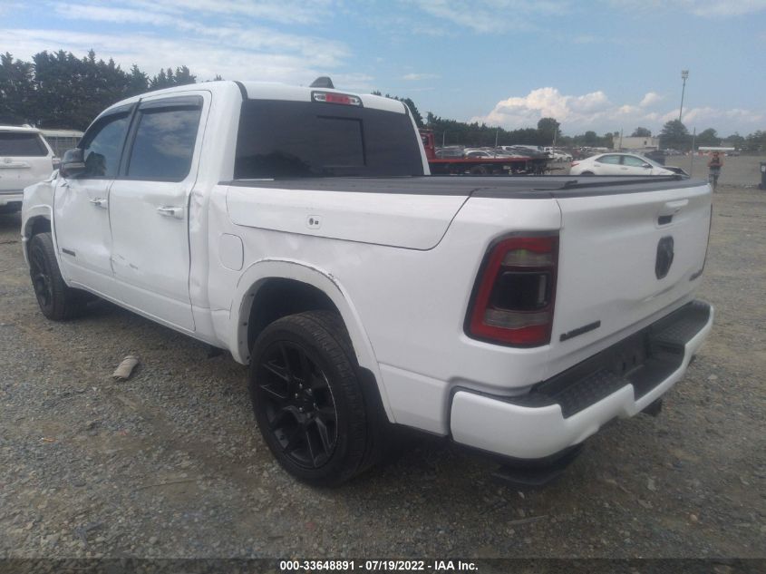 2021 RAM 1500 LARAMIE VIN: 1C6SRFJT9MN508719
