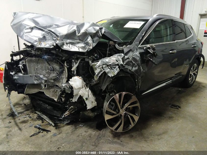 2021 BUICK ENVISION ESSENCE VIN: LRBFZPR41MD097835