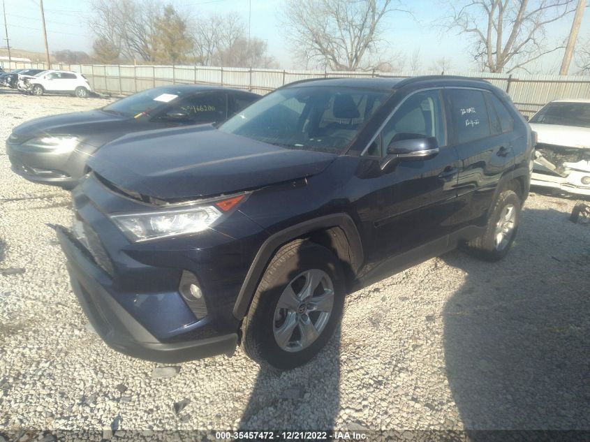 2021 TOYOTA RAV4 XLE VIN: 2T3W1RFV9MW159163