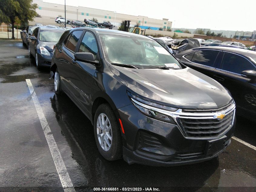 2022 CHEVROLET EQUINOX LS VIN: 3GNAXSEV0NS238213
