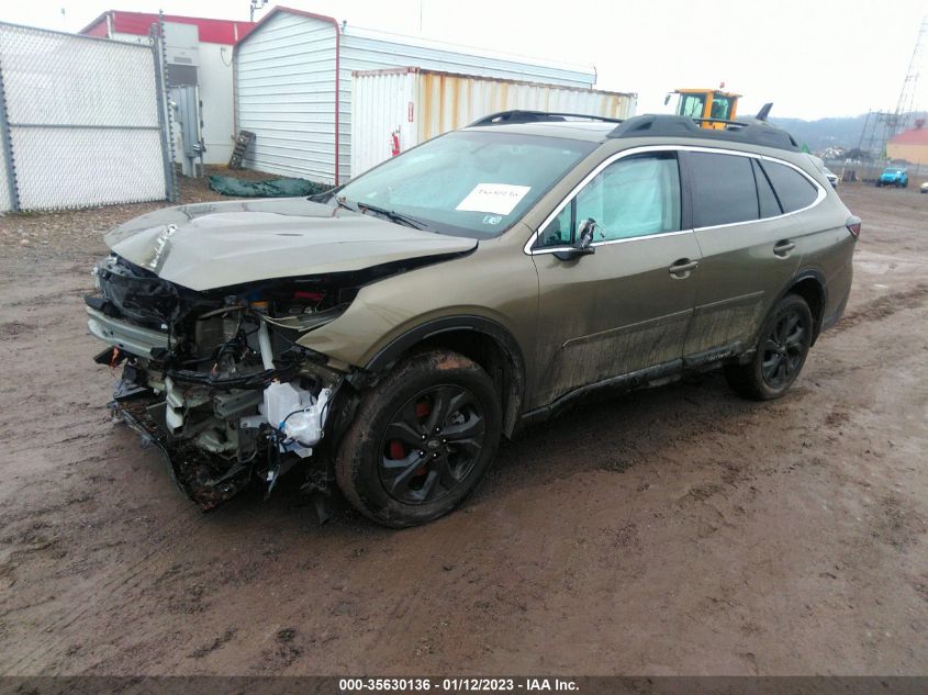 2022 SUBARU OUTBACK ONYX EDITION XT VIN: 4S4BTGLD0N3123855