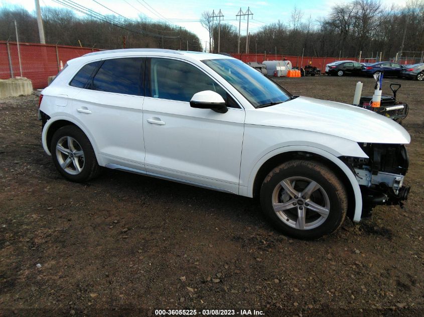 2022 AUDI Q5 PREMIUM VIN: WA1ABAFYXN2115129