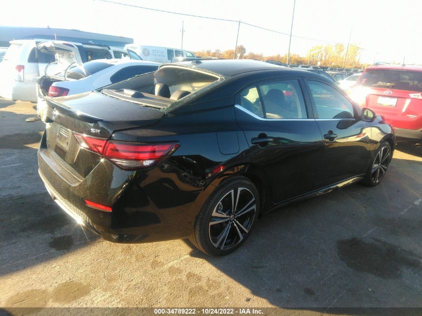 2022 NISSAN SENTRA SR VIN: 3N1AB8DV0NY220449