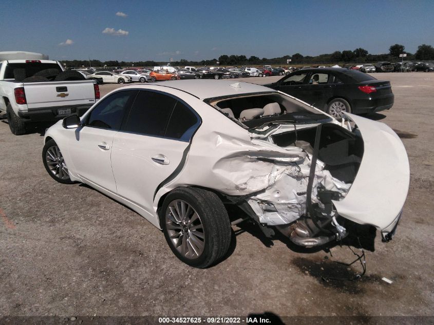 2022 INFINITI Q50 LUXE VIN: JN1EV7BP5NM312134