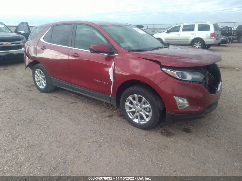 2021 CHEVROLET EQUINOX LT VIN: 2GNAXUEV7M6135900