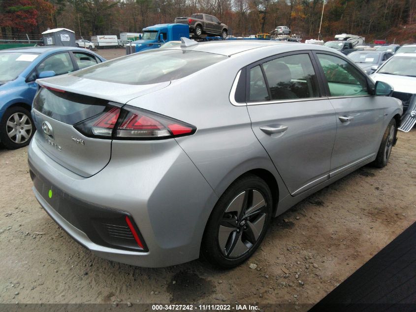 2020 HYUNDAI IONIQ HYBRID SEL VIN: KMHC85LC1LU208518