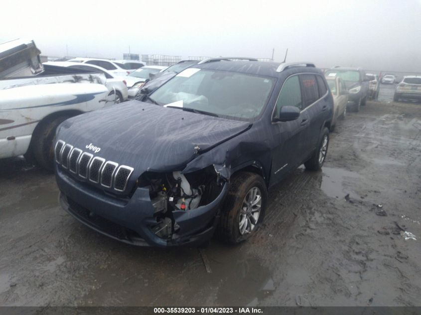 2021 JEEP CHEROKEE LATITUDE LUX VIN: 1C4PJMMX2MD247979