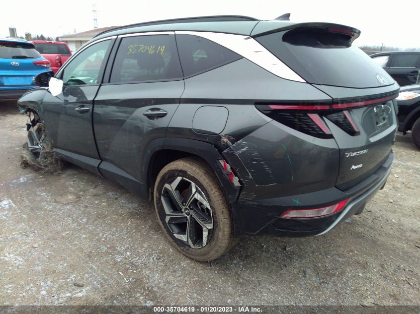 2022 HYUNDAI TUCSON LIMITED VIN: 5NMJECAE4NH104578