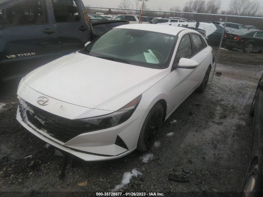 2022 HYUNDAI ELANTRA SEL VIN: 5NPLM4AG3NH082689