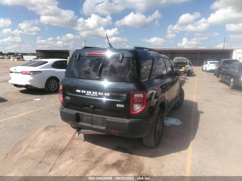 2021 FORD BRONCO SPORT BIG BEND VIN: 3FMCR9B62MRA99723
