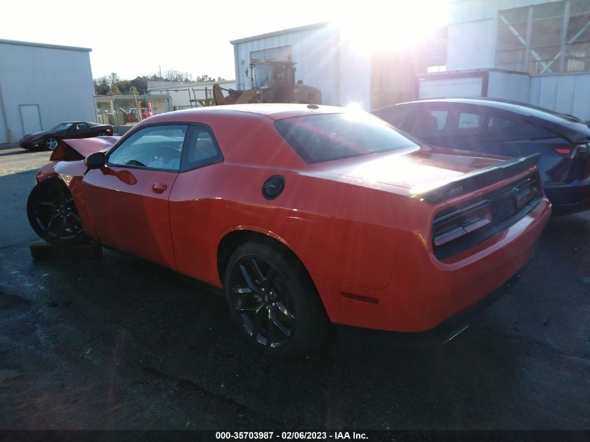 2022 DODGE CHALLENGER GT VIN: 2C3CDZJG0NH108689