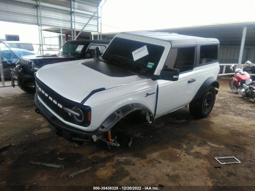 2022 FORD BRONCO BASE/BIG BEND VIN: 1FMDE5CP2NLA73493