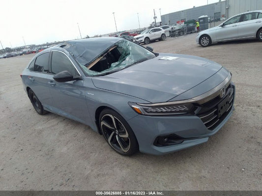 2022 HONDA ACCORD HYBRID SPORT VIN: 1HGCV3F25NA035564