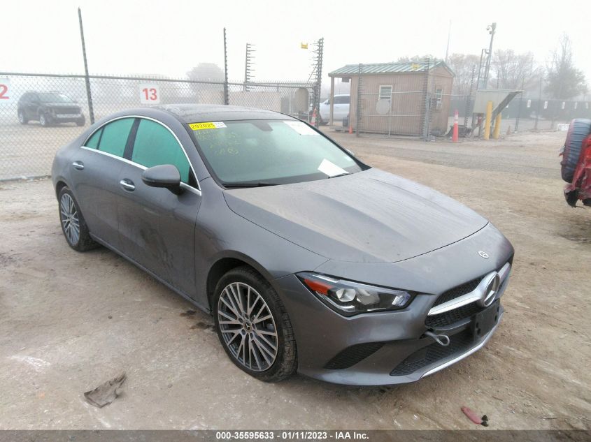 2022 MERCEDES-BENZ CLA CLA 250 VIN: W1K5J4GB2NN249790