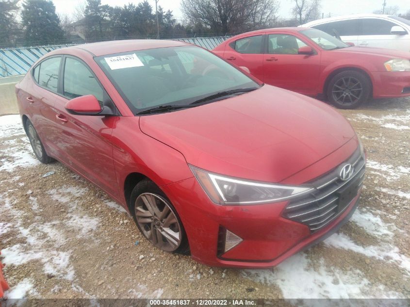 2020 HYUNDAI ELANTRA SEL VIN: 5NPD84LF0LH523334