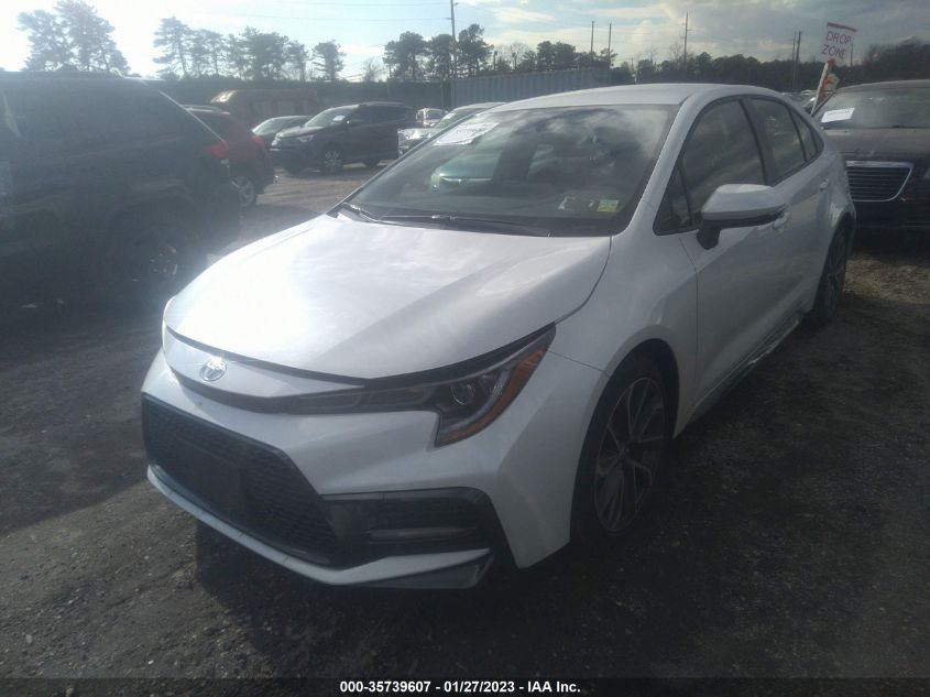 2022 TOYOTA COROLLA SE/SE NIGHTSHADE/APEX SE VIN: JTDS4MCE0N3501536