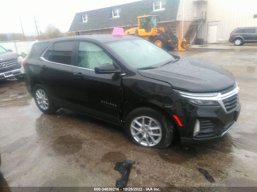2022 CHEVROLET EQUINOX LT VIN: 3GNAXKEV0NL236679