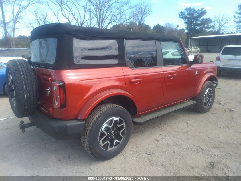 2022 FORD BRONCO BASE/BIG BEND VIN: 1FMDE5BH0NLB01057