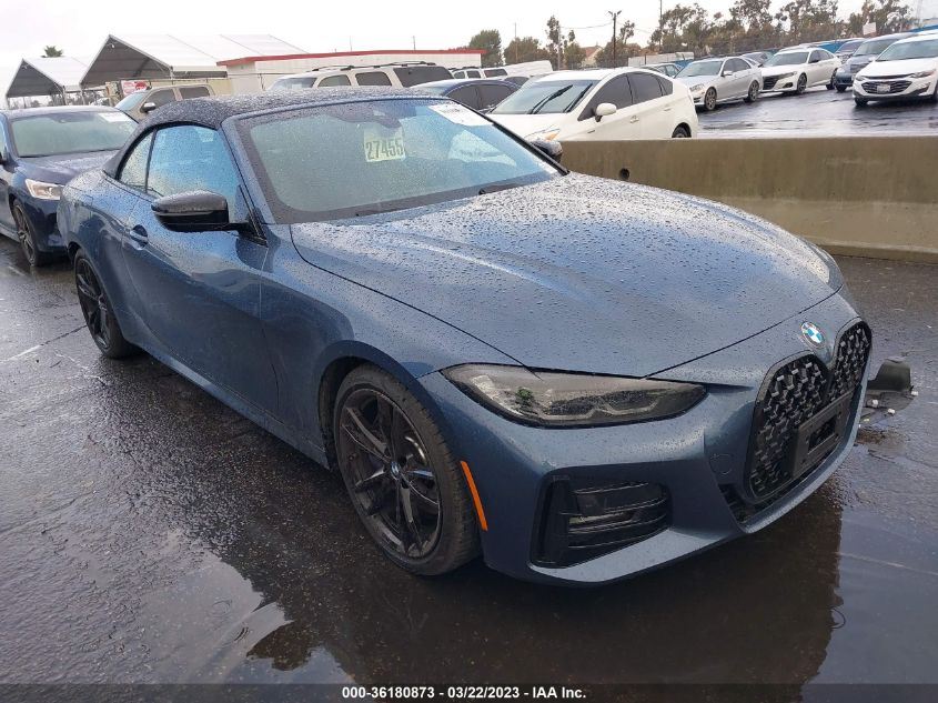 2023 BMW 4 SERIES 430I VIN: WBA23AT00PCL24928