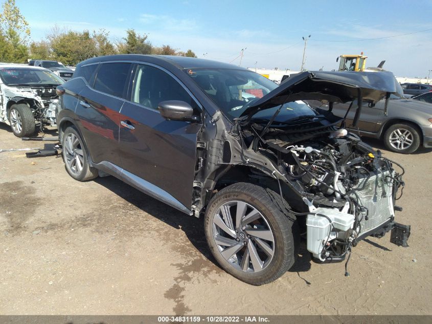 2021 NISSAN MURANO SL VIN: 5N1AZ2CJXMC133312