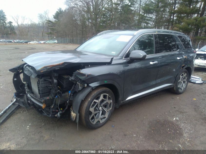 2021 HYUNDAI PALISADE CALLIGRAPHY VIN: KM8R7DHE6MU255210