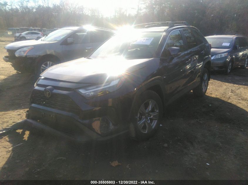 2022 TOYOTA RAV4 XLE VIN: JTMP1RFV7ND088421