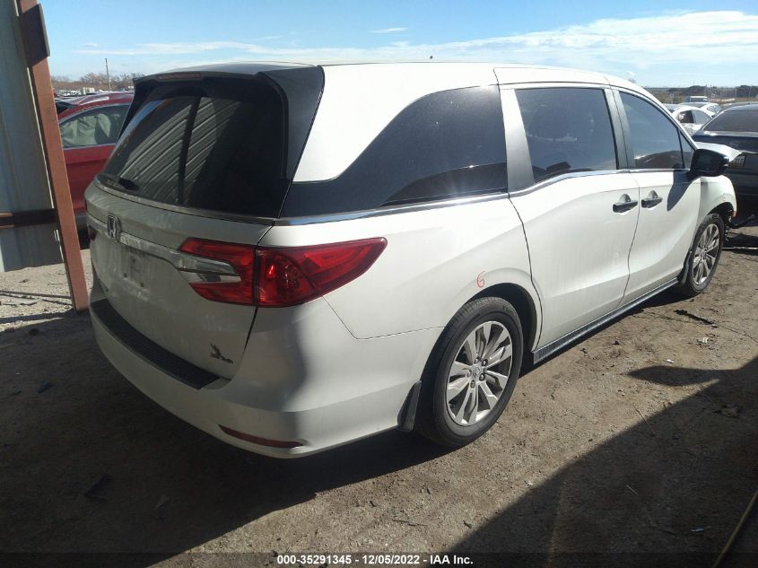 2020 HONDA ODYSSEY LX VIN: 5FNRL6H21LB046496