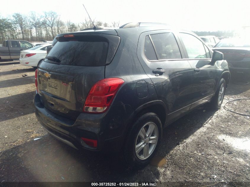 2022 CHEVROLET TRAX LT VIN: KL7CJPSM3NB512234